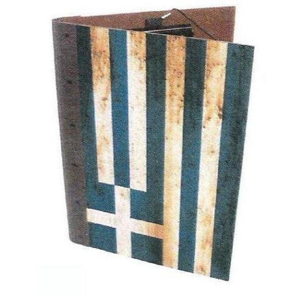 Werkhaus Trapping block A4 Greek flag