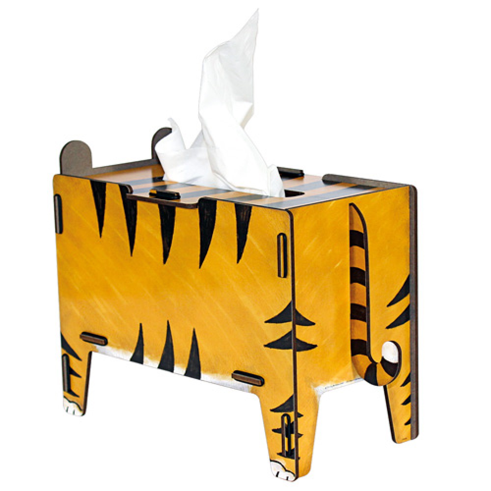 Vierbeiner TISSUE-BOX - Tiger