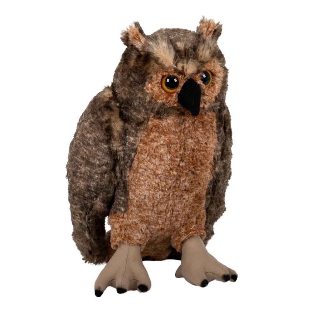 Semo Owl, brown, 28 cm