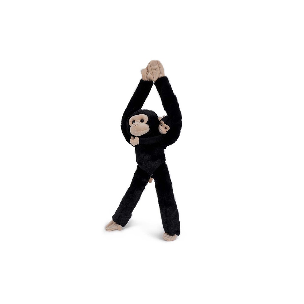 Semo Magnet monkey with baby, chimp 43 cm