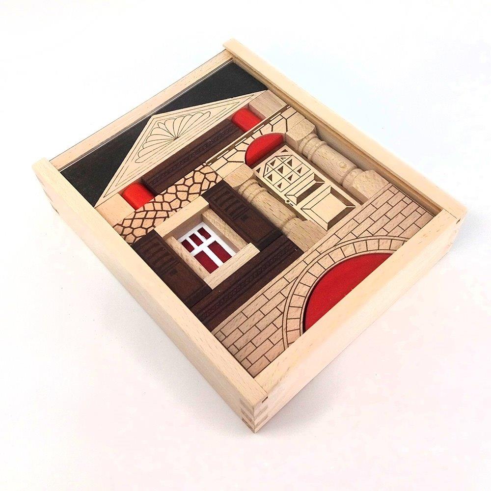 Ebert Wooden blocks 39 pcs in case