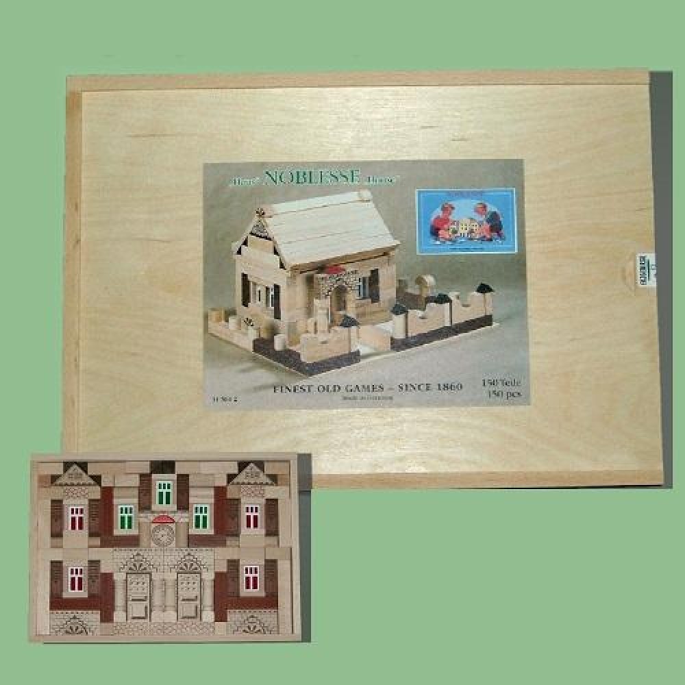 Ebert Wooden blocks 150 pcs in case Noblesse