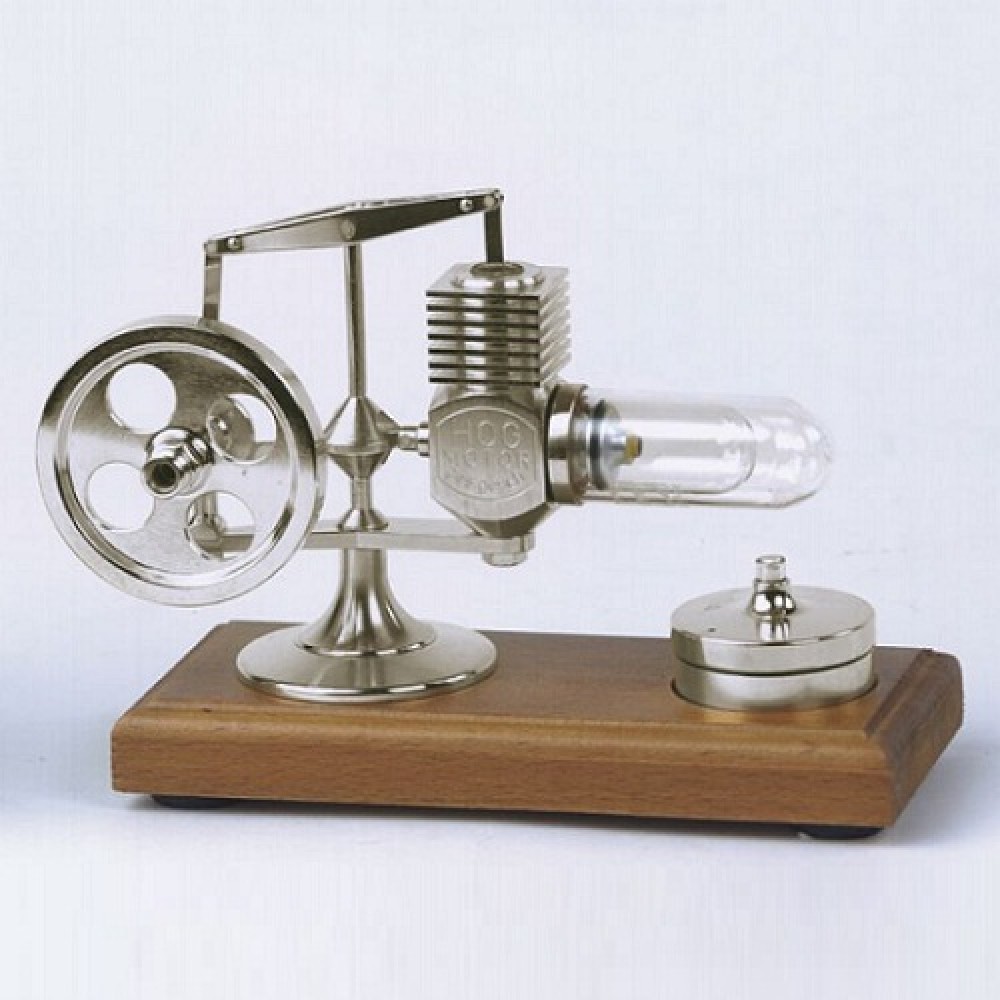 Micro Stirling Engine - Silver Plated