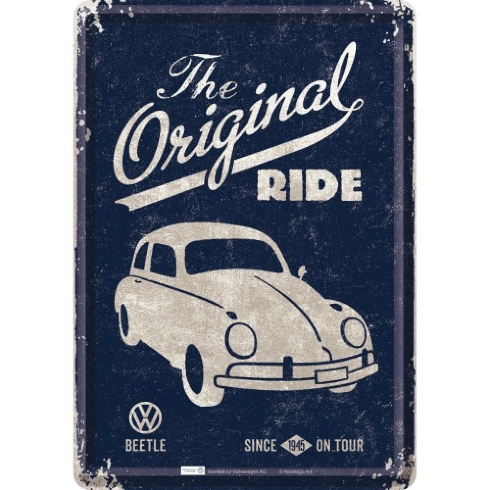 Nostalgic Μεταλλική κάρτα σε φάκελο "Volkswagen VW Beetle"