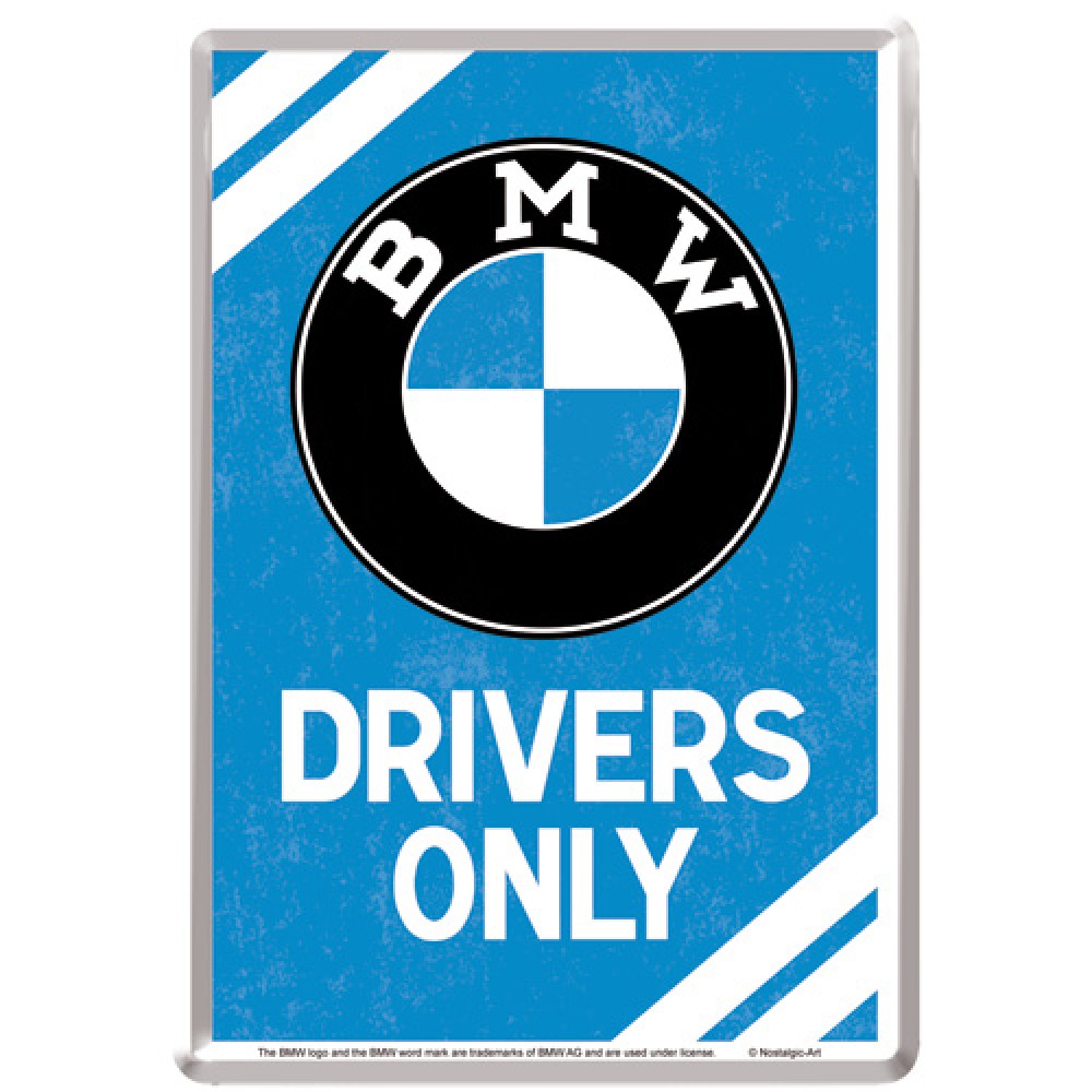 Nostalgic Μεταλλική κάρτα σε φάκελο BMW Drivers Only