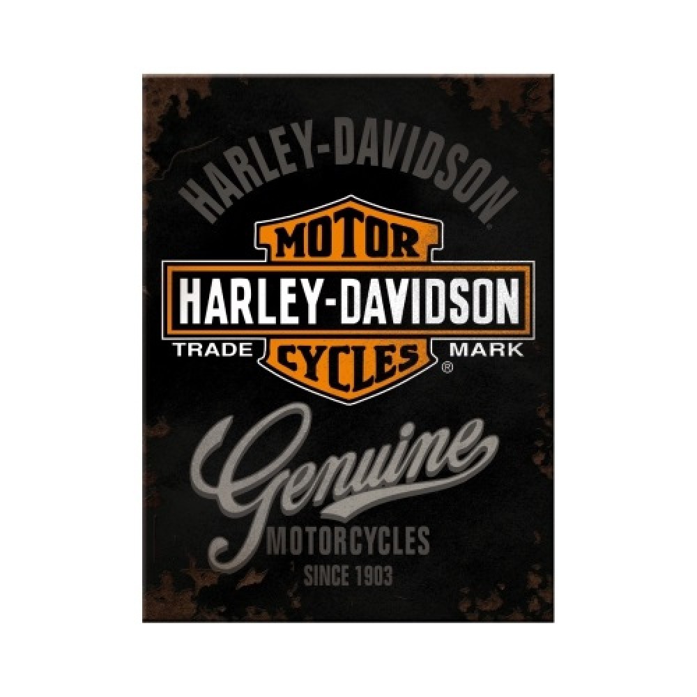 Nostalgic Μεταλλικό μαγνητάκι Harley-Davidson Genuine