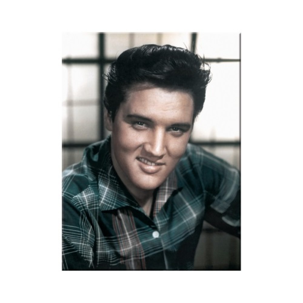Nostalgic Μεταλλικό μαγνητάκι Elvis - in Color