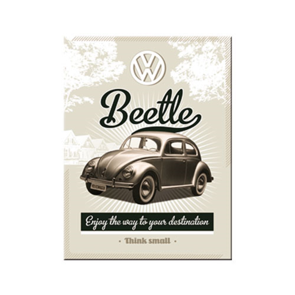 Nostalgic Μεταλλικό μαγνητάκι Volkswagen VW Retro Beetle