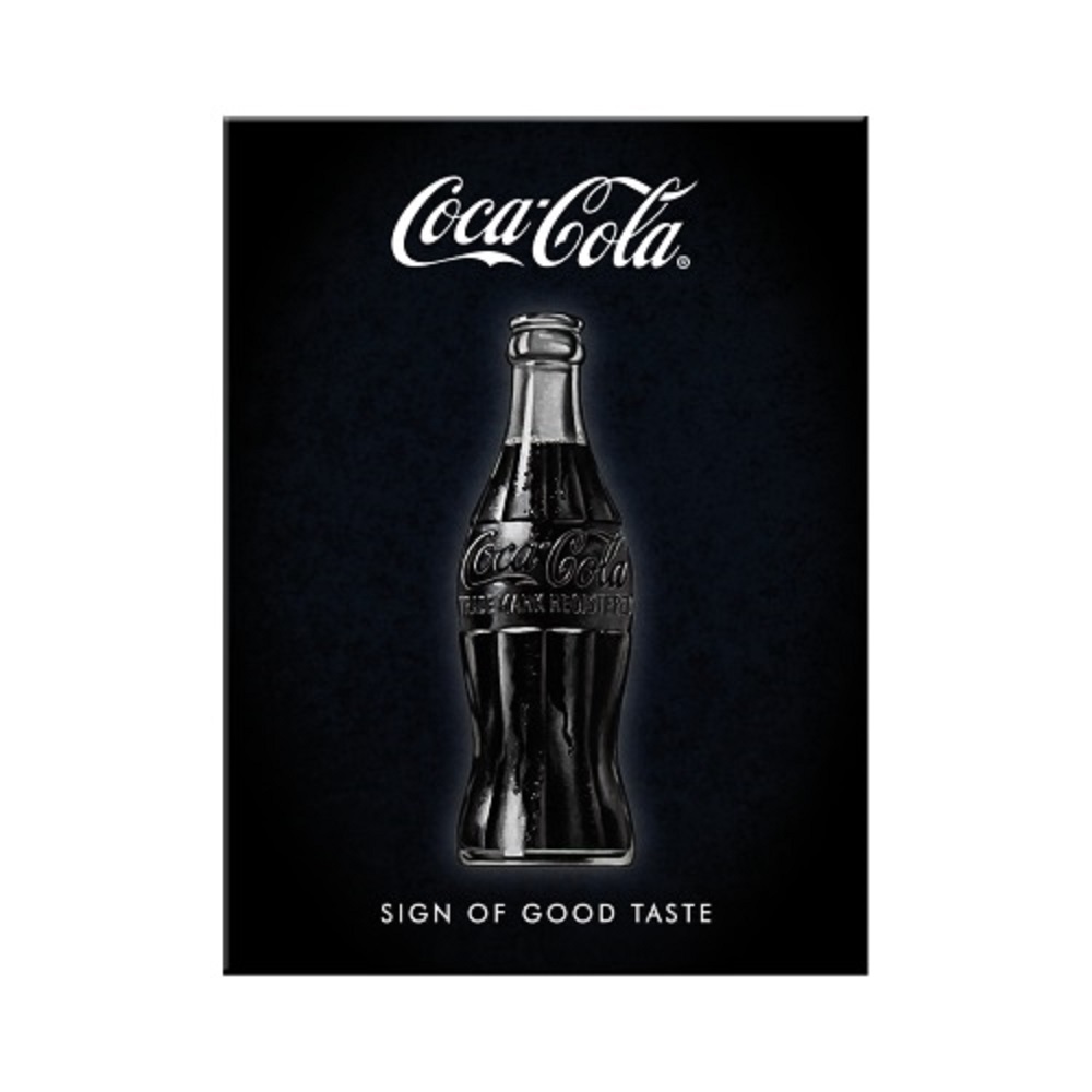 Nostalgic Μεταλλικό μαγνητάκι Coca-Cola- Sign of Good Taste