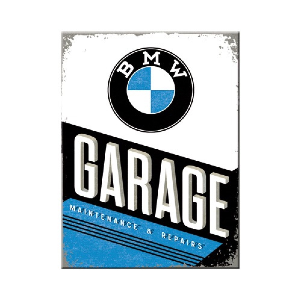 Nostalgic Μεταλλικό μαγνητάκι BMW - Garage
