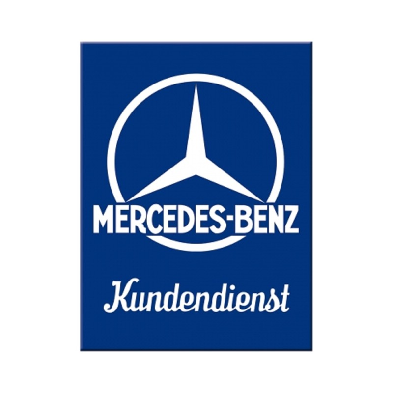 Nostalgic Magnet Mercedes-Benz - Kundendienst