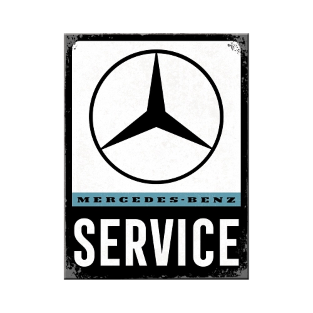 Nostalgic Magnet Mercedes-Benz - Service