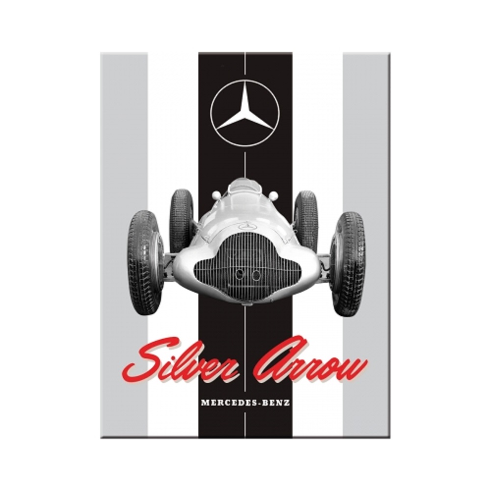 Nostalgic Magnet Mercedes-Benz - Silver Arrow