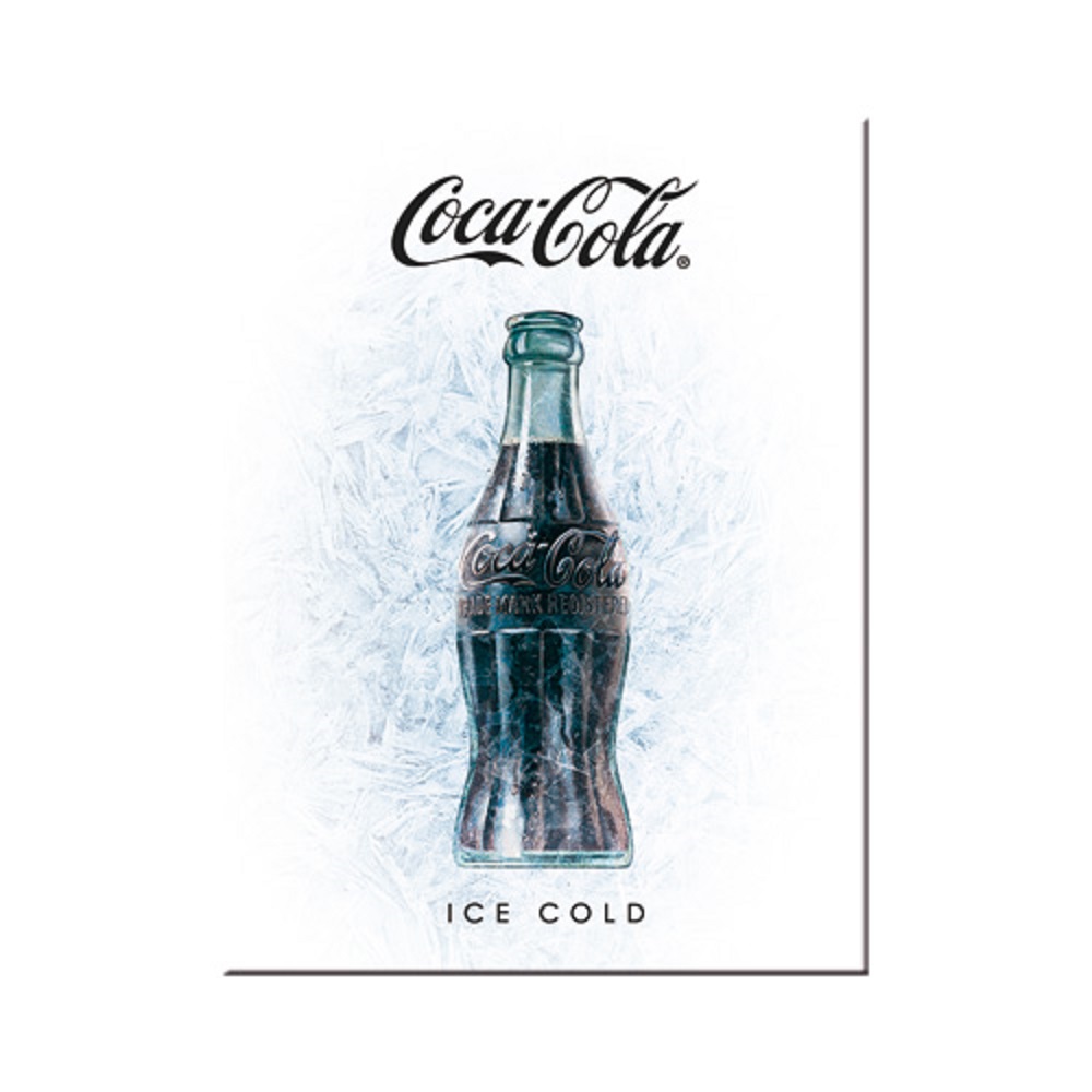 Nostalgic Magnet Coca-Cola Ice White
