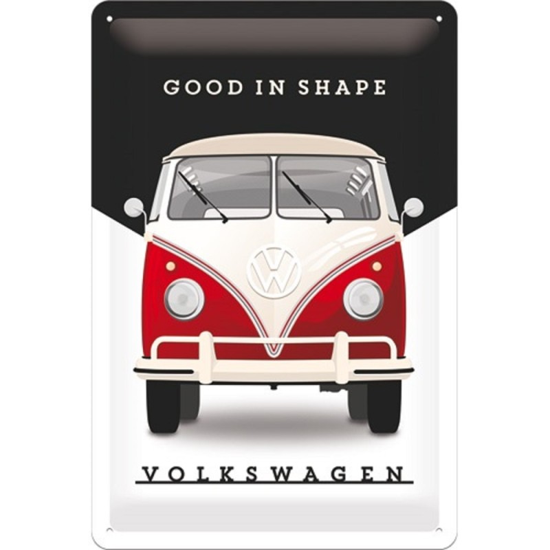 Nostalgic Μεταλλικός πίνακας Volkswagen VW - Good In Shape