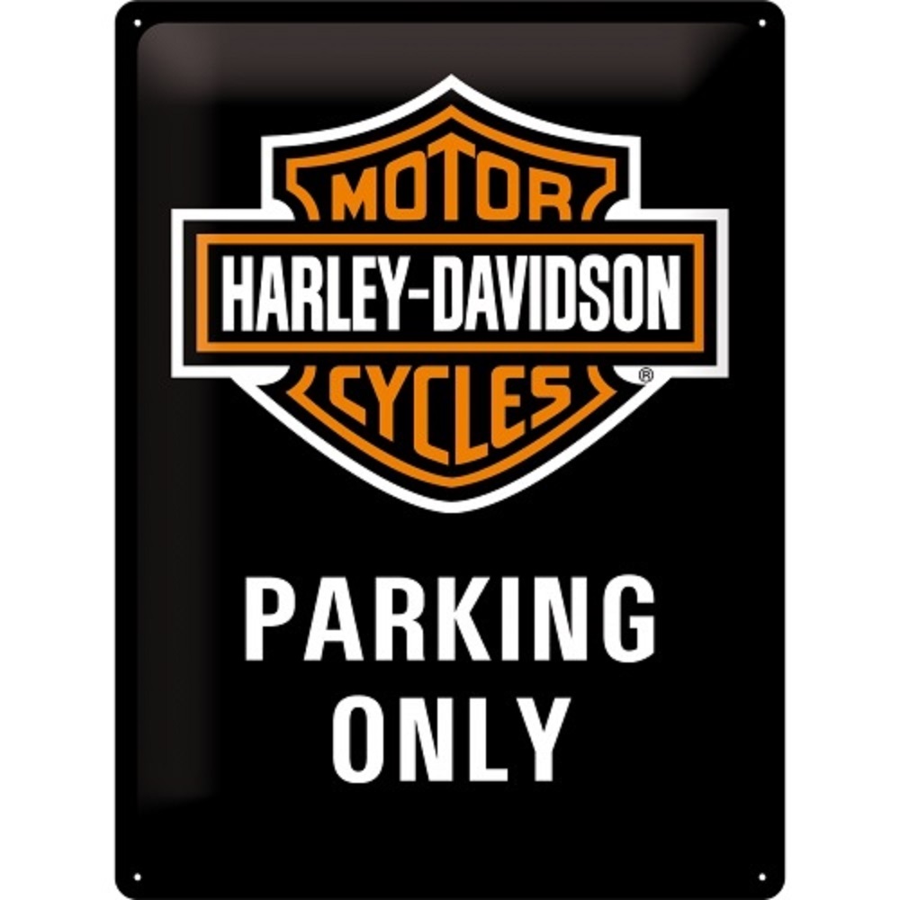 Nostalgic Μεταλλικός πίνακας Harley-Davidson Parking