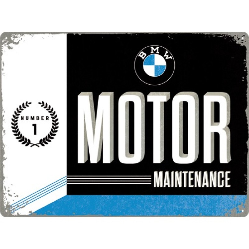 Nostalgic Μεταλλικός πίνακας BMW Motor