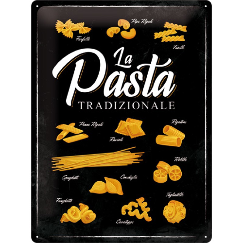 Nostalgic Μεταλλικός πίνακας Home & Country Pasta Tradizionale
