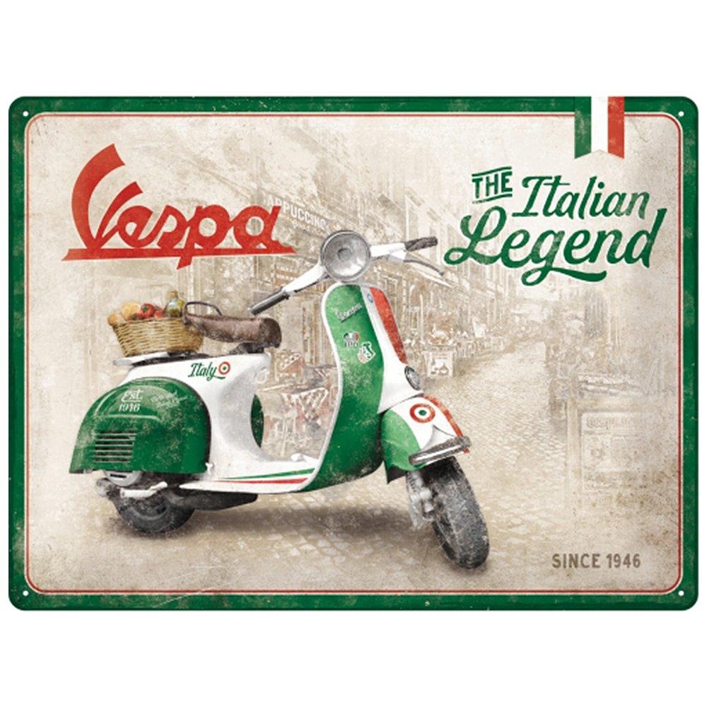 Nostalgic Μεταλλικός πίνακας Vespa - Italian Legend Vespa