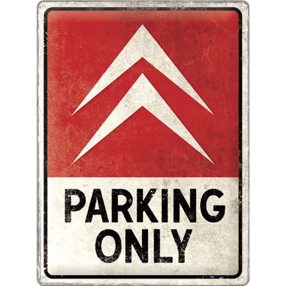Nostalgic Μεταλλικός πίνακας Citroen - Parking Only