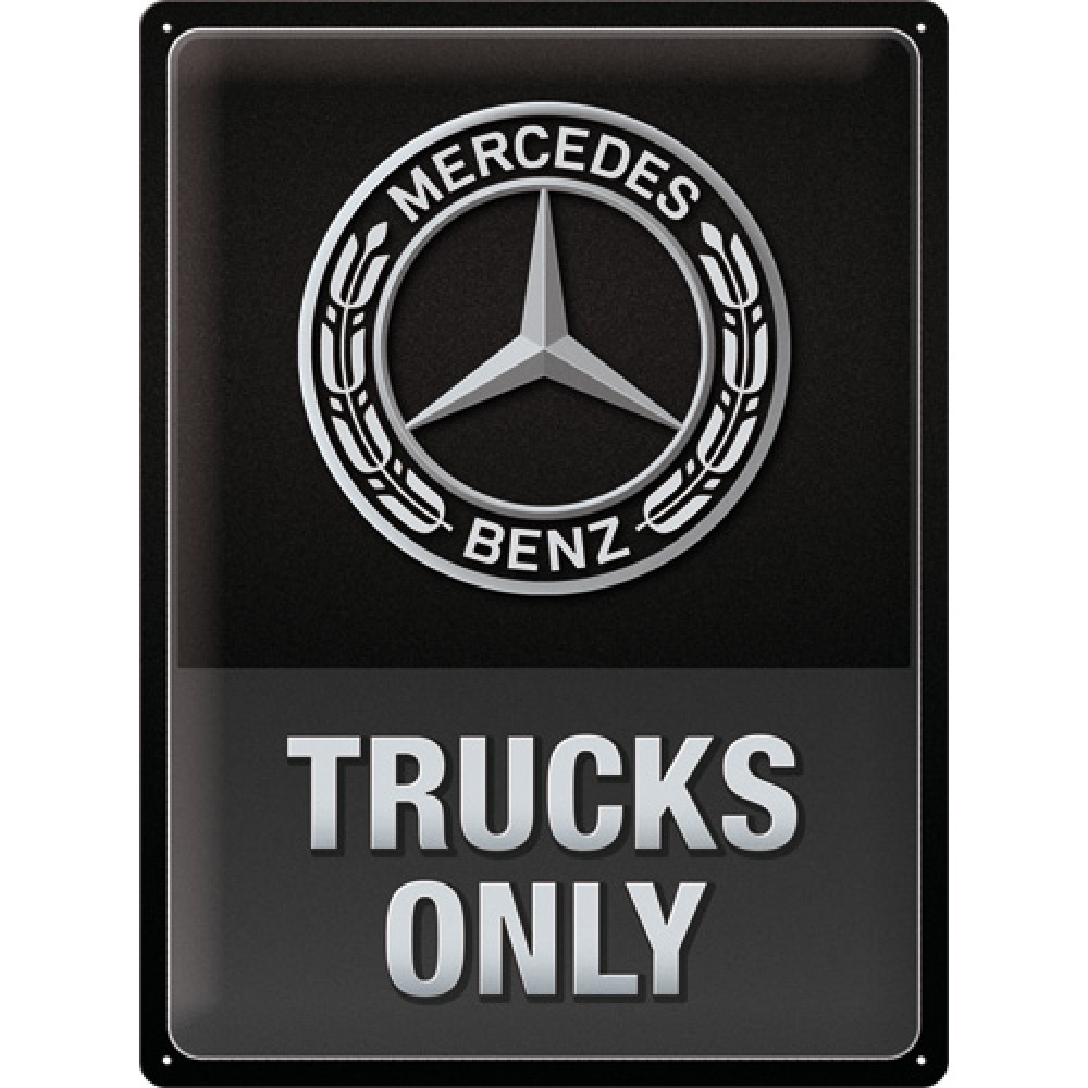 Nostalgic Tin Sign 30 x 40cm Daimler Truck Daimler Truck - Trucks Only