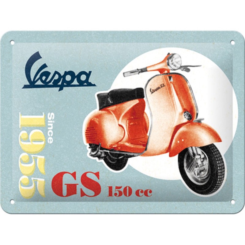 Nostalgic Μεταλλικός πίνακας Vespa - GS 150 Since 1955