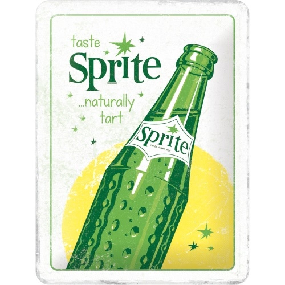 Nostalgic Μεταλλικός πίνακας Sprite - Bottle