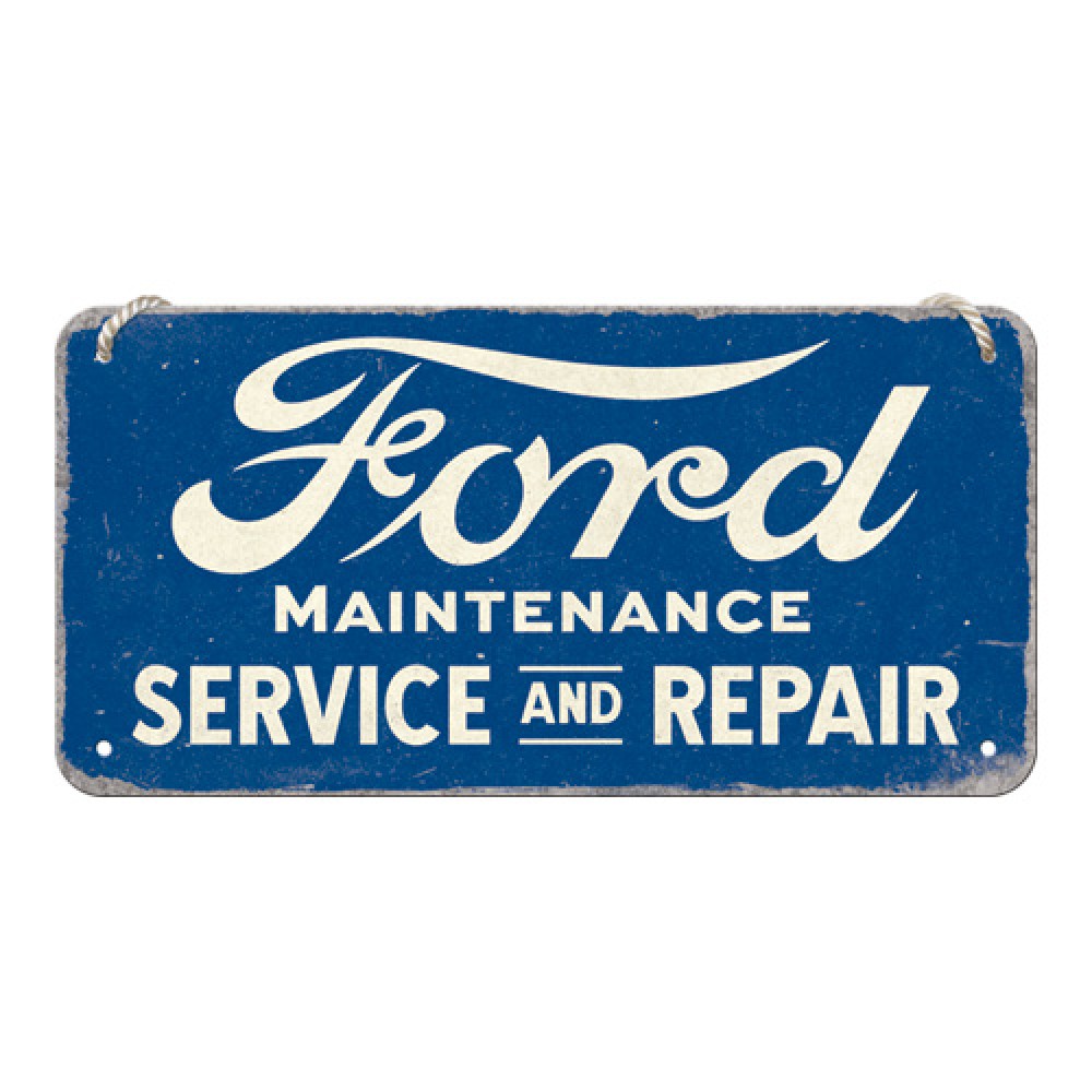 Nostalgic Μεταλλική κρεμαστή ταμπέλα Ford - Service & Repair