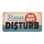 Nostalgic Μεταλλική κρεμαστή ταμπέλα Do Not Disturb