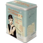 Nostalgic Μεταλλικό κουτί μεγάλο Breakfast at Tiffanys Blue