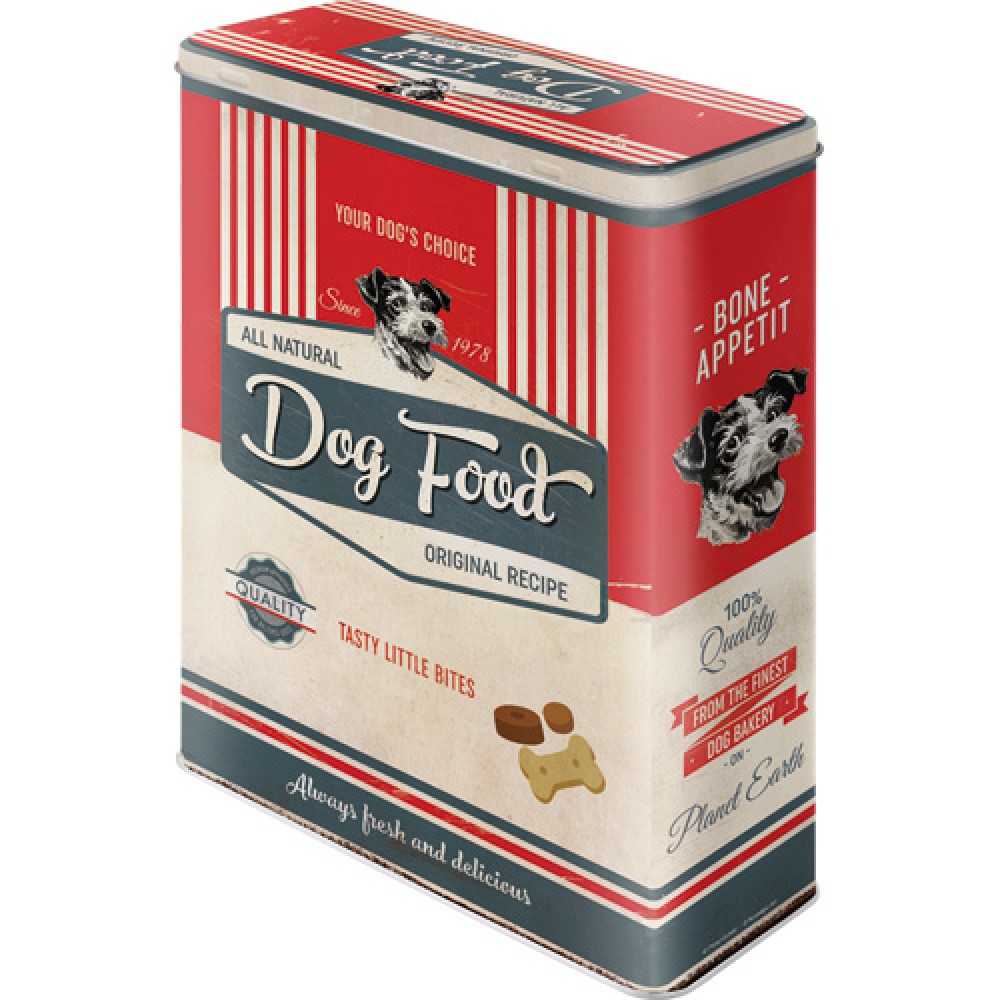 Nostalgic Tin Box XL PfotenSchild - Dog Bisquits