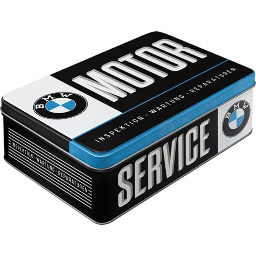Nostalgic Μεταλλικό κουτί Flat BMW - Service