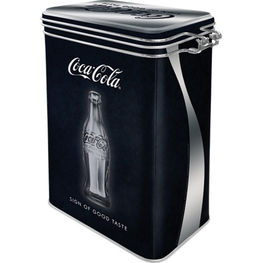 Nostalgic Μεταλλικό κουτί καπάκι με κλιπ Coca-Cola - Sign Of Good Taste