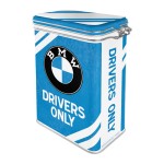 Nostalgic Μεταλλικό κουτί καπάκι με κλιπ BMW Drivers Only