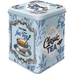 Nostalgic Μεταλλικό Κουτί Τσαγιού Classic Tea Home & Country
