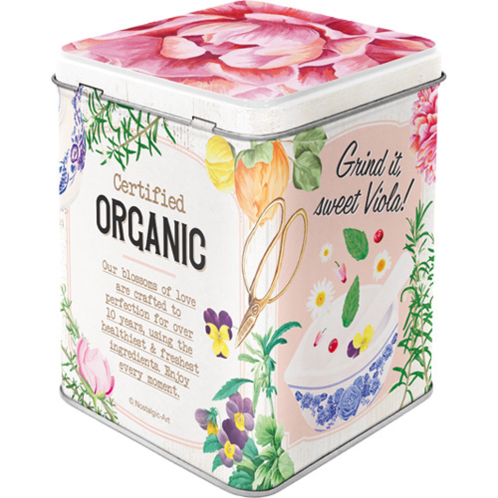 Nostalgic Tea Box Herbal Blossom Tea Home & Country