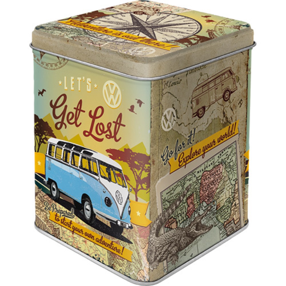 Nostalgic Tea Box VW Bulli - Let's Get Lost Volkswagen