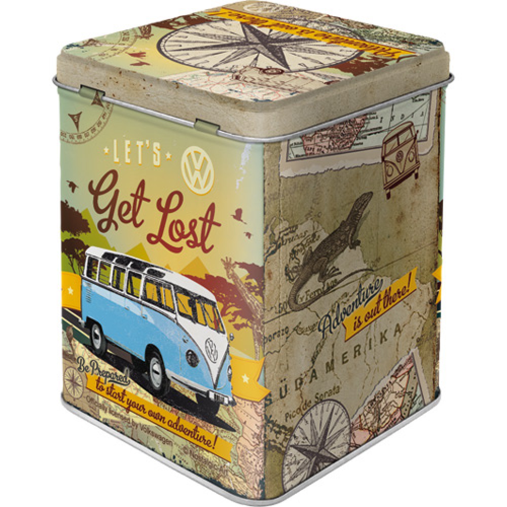 Nostalgic Tea Box VW Bulli - Let's Get Lost Volkswagen