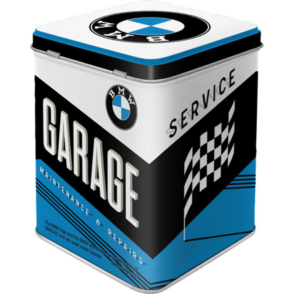 Nostalgic Tea Box BMW - Garage