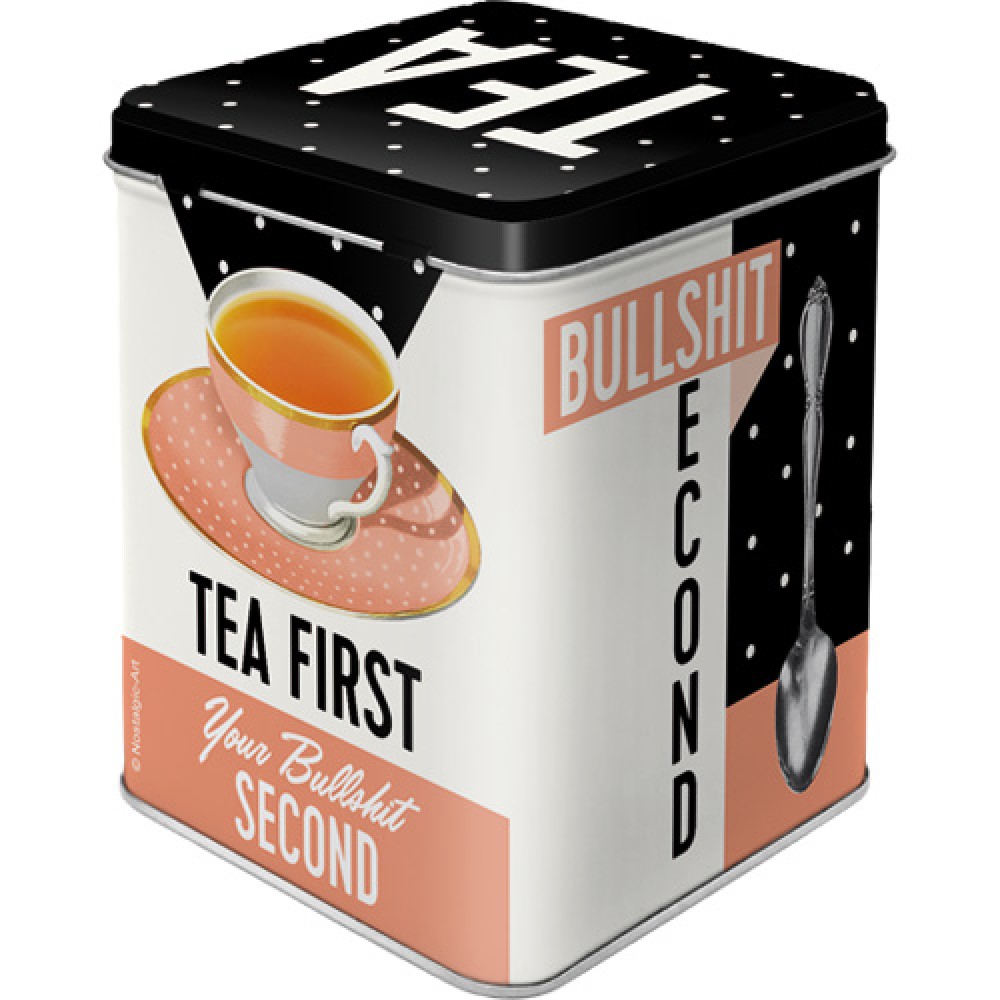 Nostalgic Tea Box Say it 50's Tea First