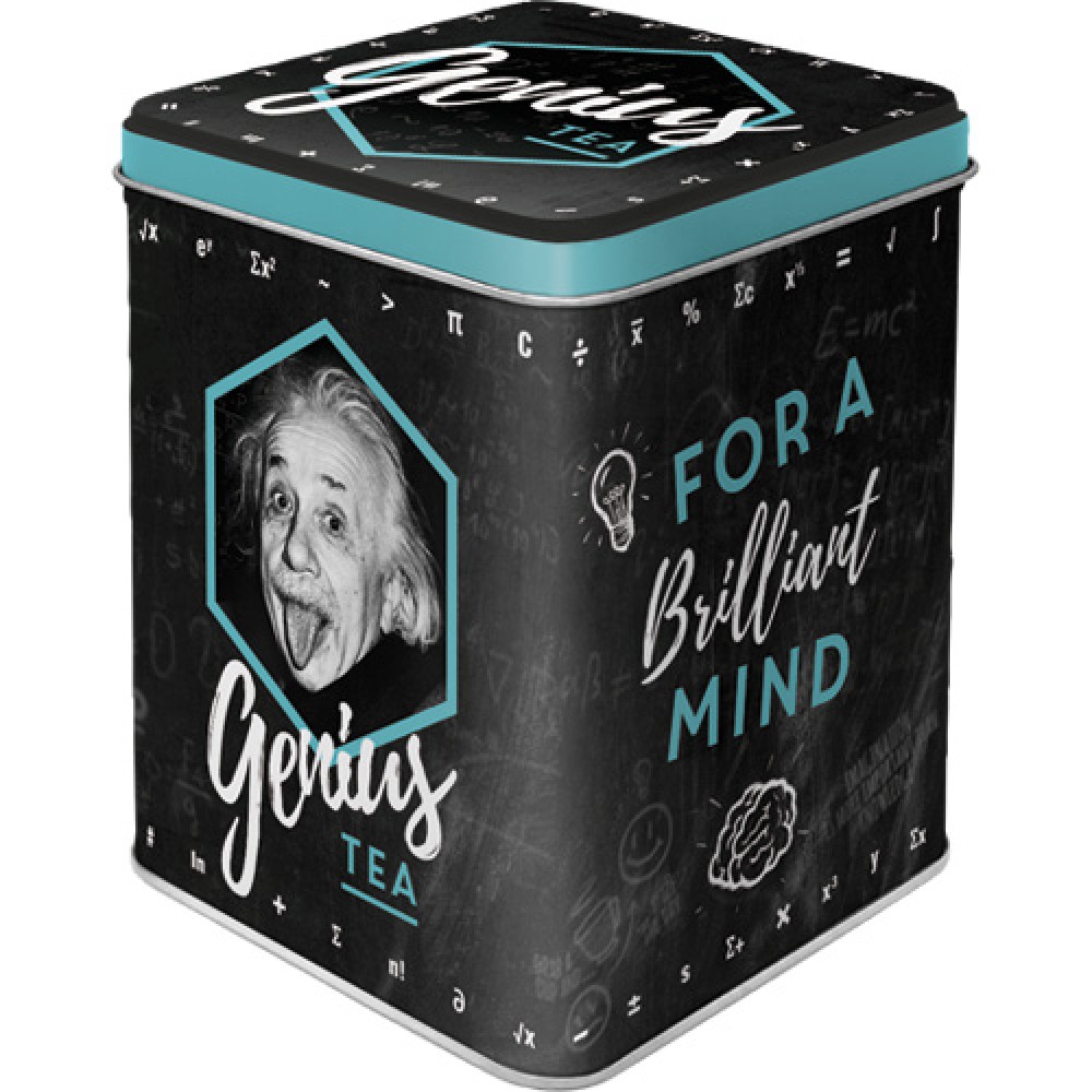 Nostalgic Μεταλλικό Κουτί Τσαγιού Einstein - Genius Tea