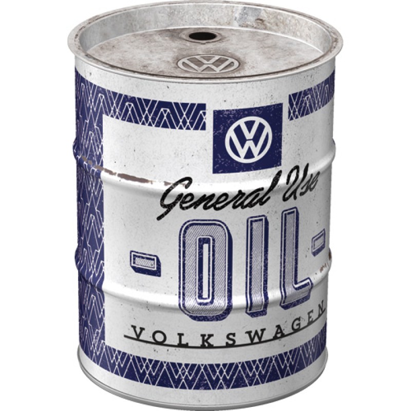Nostalgic Μεταλλικός Κουμπαράς Oil Barrel Volkswagen VW - General Use Oil