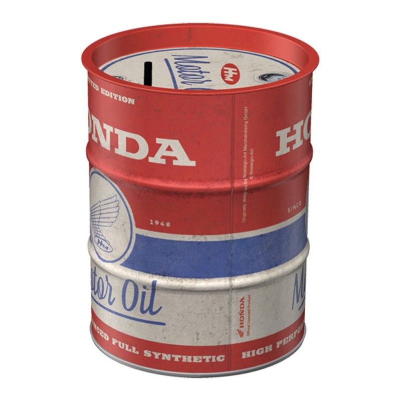 Nostalgic Μεταλλικός Κουμπαράς Honda MC - Motor Oil