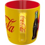 Nostalgic Κούπα 'Coca-Cola - In Bottles Yellow'