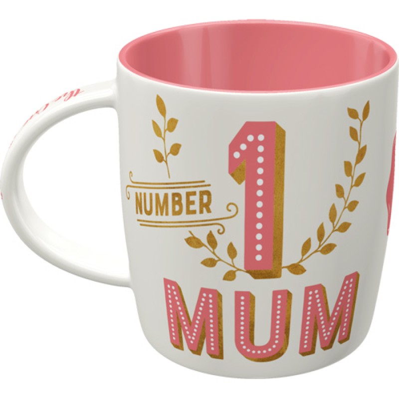 Nostalgic Κούπα 'Number 1 Mum'