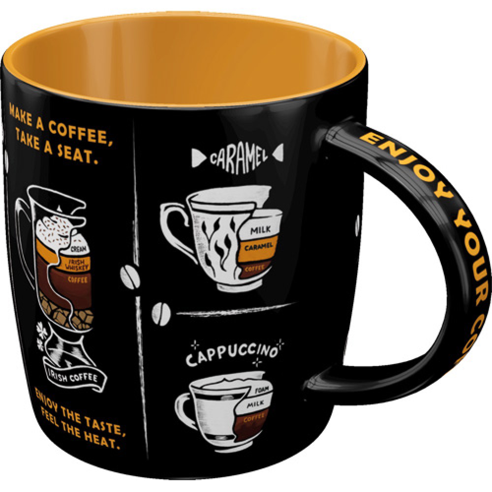 Nostalgic Mug Coffee & Chocolate All Types of Coffee