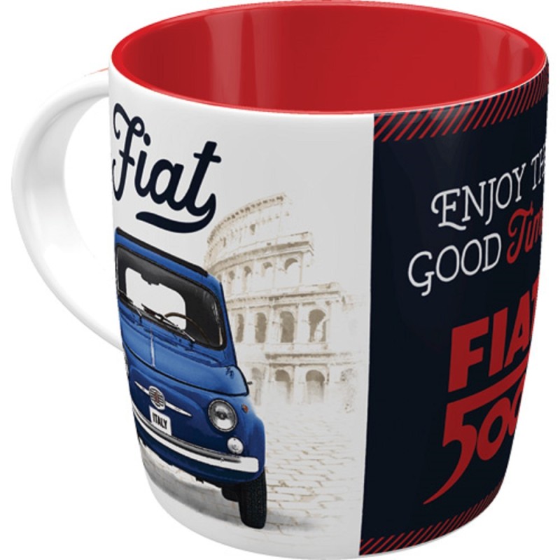 Nostalgic Κούπα Fiat 500 – Enjoy The Good Times