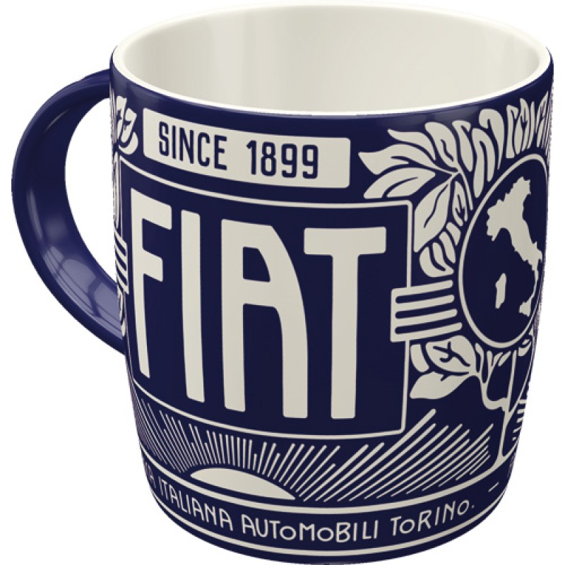 Nostalgic Κούπα Fiat - Since 1899 Logo Blue