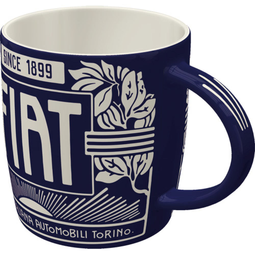 Nostalgic Mug Fiat - Since 1899 Logo Blue