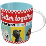Nostalgic Κούπα 'Better Together Dogs'